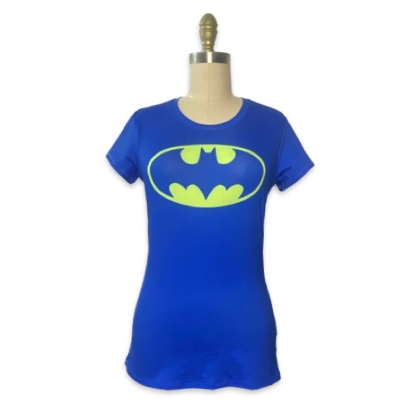 NWT Under Armour heatgear Alter Ego Batman Short Sleeve Fitted T-Shirt Small - Picture 2 of 11